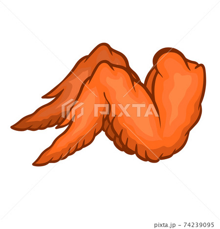 chicken wing illustration