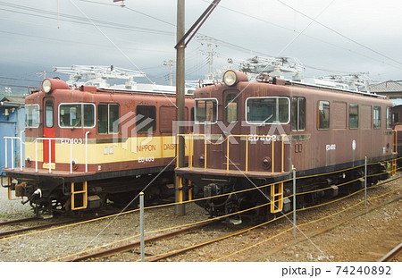 岳南鉄道　電気機関車ED403とED402 74240892