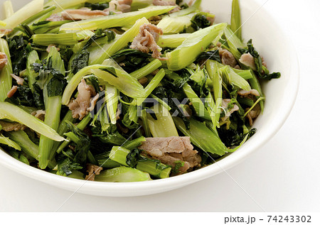 セロリと豚肉の炒め物 セロリと豚肉の炒め物 74243302