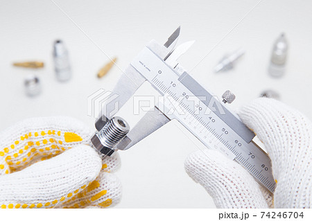 部品の測定検査イメージ 74246704