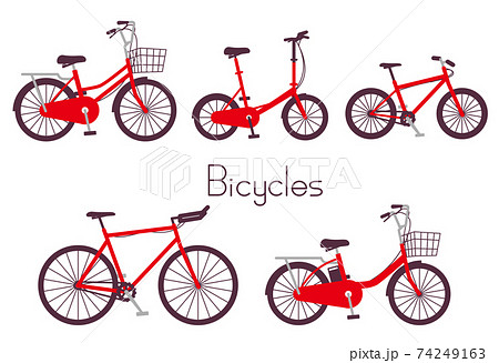 いろんな種類の自転車 いろんな種類の自転車 74249163