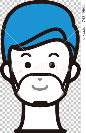 Mask mouthguard male preventive medical person illustration 74249666