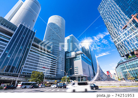《愛知県》名古屋駅前・ビジネス街 74251953