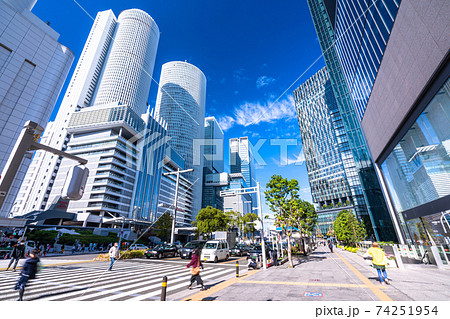 《愛知県》名古屋駅前・ビジネス街 74251954
