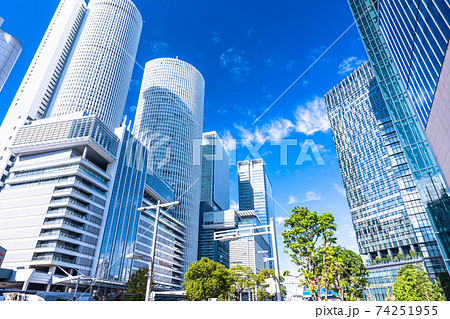 《愛知県》名古屋駅前・ビジネス街 74251955