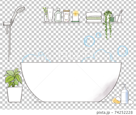 Relaxing bathroom set_no hot water 74252228