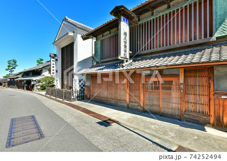 東海道　有松の街並み 74252494