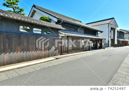 東海道　有松の街並み 74252497