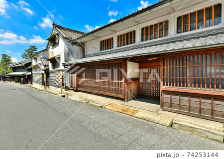 東海道　有松の街並み 74253144