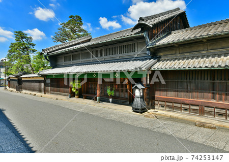 東海道　有松の街並み 74253147