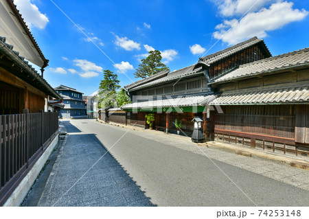 東海道 有松の街並み 東海道 有松の街並み 74253148