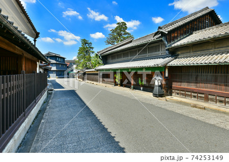 東海道　有松の街並み 74253149