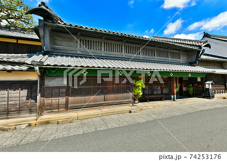 東海道 有松の街並み 東海道 有松の街並み 74253176