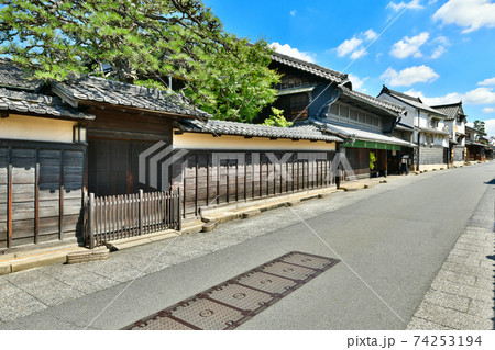 東海道 有松の街並み 東海道 有松の街並み 74253194