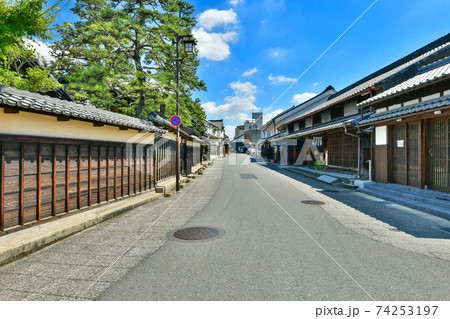 東海道 有松の街並み 東海道 有松の街並み 74253197