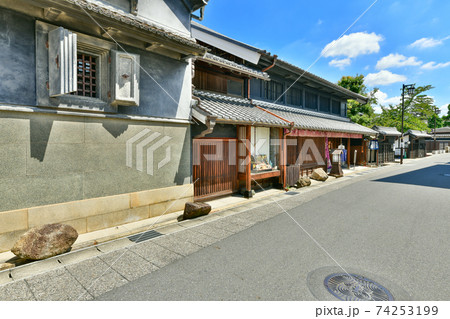 東海道 有松の街並み 東海道 有松の街並み 74253199