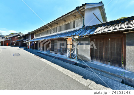 東海道　有松の街並み 74253248