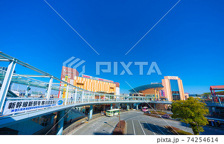 日本の神奈川都市景観 海老名駅前などを望む「新幹線新駅を寒川町倉見に!」 日本の神奈川都市景観 海老名駅前などを望む「新幹線新駅を寒川町倉見に!」 74254614