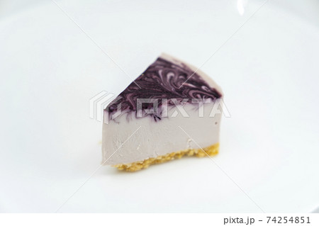 [デザート]ブルーベリーチーズケーキ 74254851