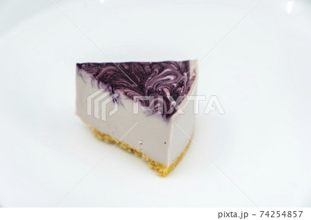 [デザート]ブルーベリーチーズケーキ 74254857