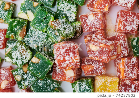 Rahat lokum turkish sweets Rahat lokum turkish sweets 74257902