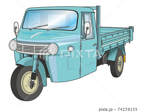 昭和のオート三輪イメージ 昭和のオート三輪イメージ 74259155