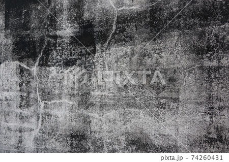 テクスチャー 墨で汚れたような壁 テクスチャー 墨で汚れたような壁 74260431