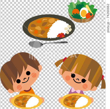 カレーライス カレーライス 74260862