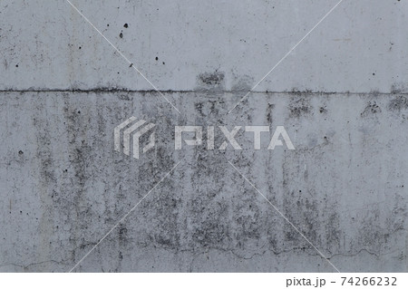コンクリート壁の表面【テクスチャ】 74266232