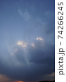 黄昏の雲 74266245