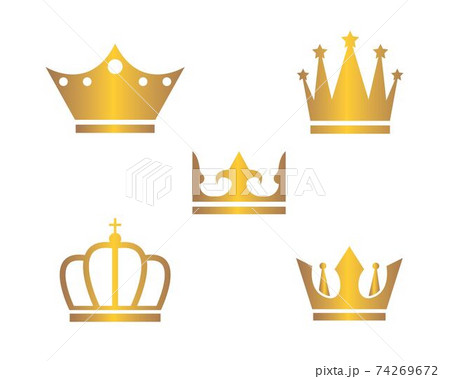 royal crown logo icon vector illustration royal crown logo icon vector illustration 74269672