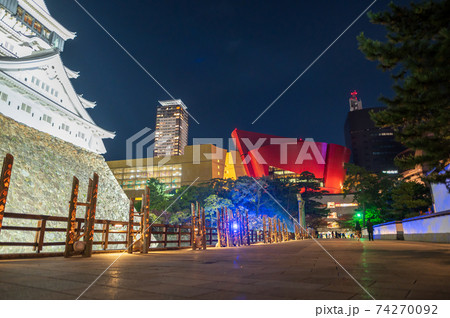 秋のイベント小倉城竹灯り 74270092