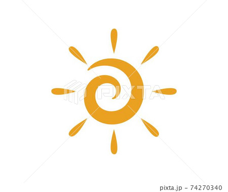 sun ilustration logo vector icon 74270340