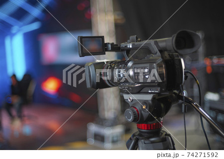 stream at a concert in a hall without spectators stream at a concert in a hall without spectators 74271592