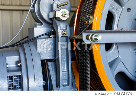 貨物エレベーター巻上げ機 貨物エレベーター巻上げ機 74272779