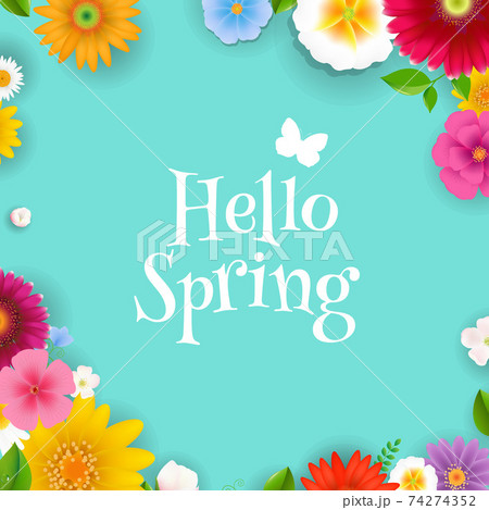 Hello Spring Poster 74274352