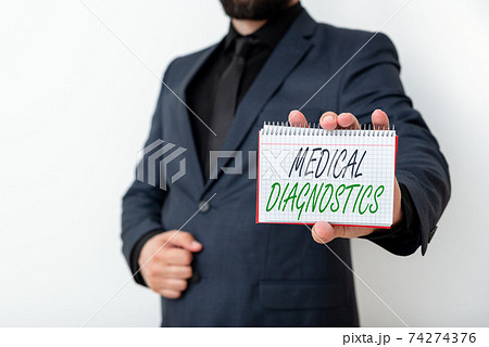 Word writing text Medical Diagnostics. Business 74274376