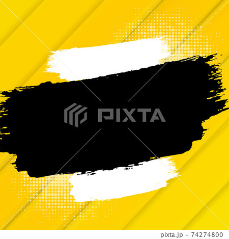 Sale Banner With Blots 74274800