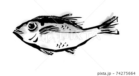 のどぐろの和風手描きイラストのイラスト素材