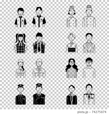 いろいろな職業02 74275874