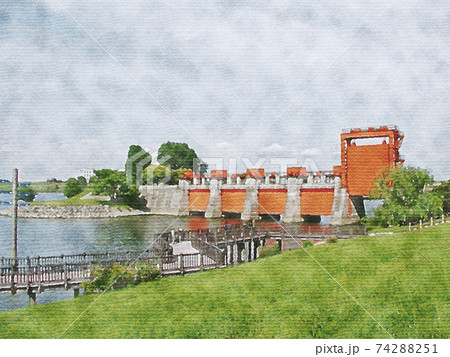 岩淵水門 74288251