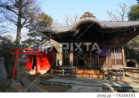 2月　世田谷603喜多見不動堂(慶元寺境外仏堂)･国分寺崖線 74288395