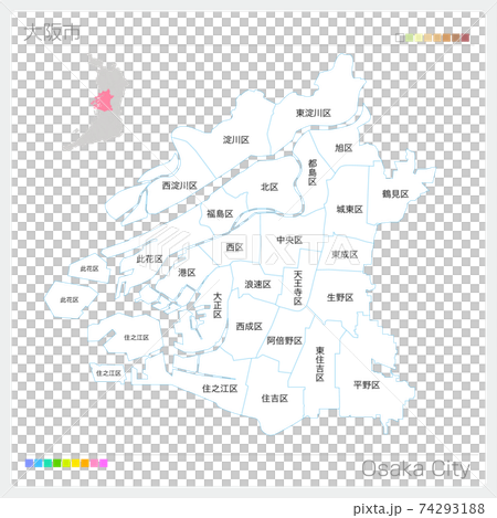Osaka City / Osaka (Osaka Prefecture / Osaka City / 24 Wards) 74293188