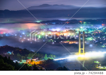 《埼玉県》秩父雲海・夜景 74294488