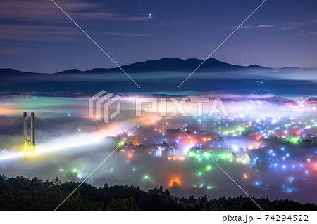 《埼玉県》秩父雲海・夜景 74294522