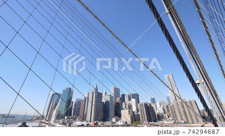 city skyline in New York City city skyline in New York City 74294687