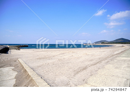 江口浜海浜公園の美しい風景 74294847