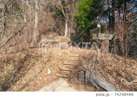 大野山への登山道（谷峨駅側） 74298466