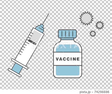 Vaccine illustration set 74298886
