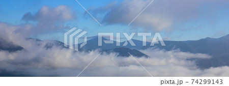 Peak of Mount Stokes on a cloudy day. Peak of Mount Stokes on a cloudy day. 74299143